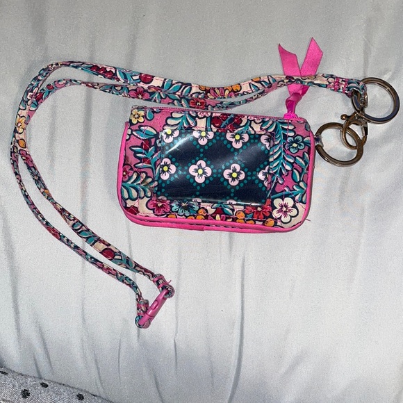 Vera Bradley ID Wallet and Lanyard - Picture 1 of 4